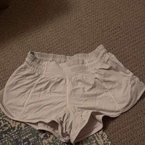 lululemon white Athletic Shorts